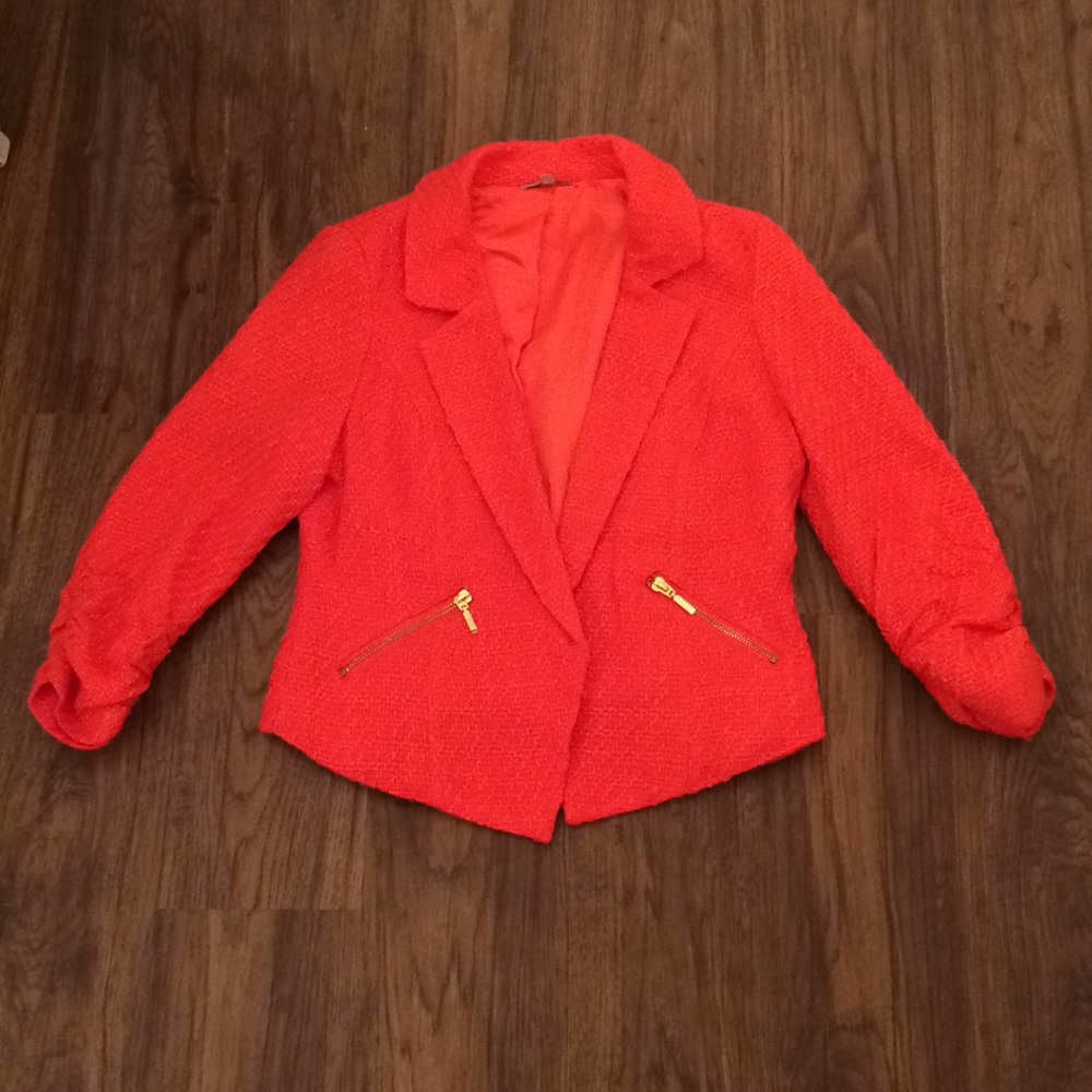 Cute coral blazer